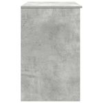 Casa si Gradina - Mobilier - Mese si birouri - Birouri - Birou Beton Gri 86x49x76 cm Lemn prelucrat - Infinity.ro