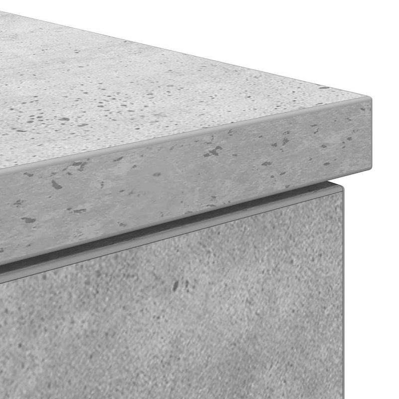 Casa si Gradina - Mobilier - Mese si birouri - Birouri - Birou Beton Gri 86x49x76 cm Lemn prelucrat - Infinity.ro