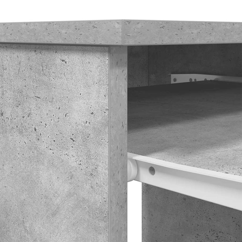 Casa si Gradina - Mobilier - Mese si birouri - Birouri - Birou Beton Gri 86x49x76 cm Lemn prelucrat - Infinity.ro