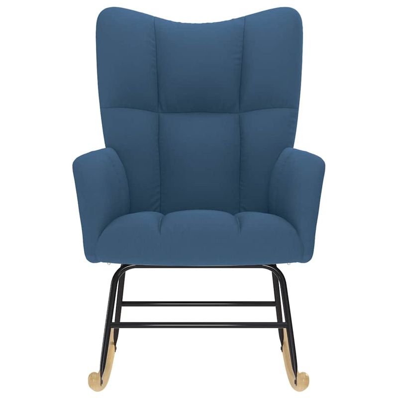 Casa si Gradina - Gradina si terasa - Balansoare si hamace - Balansoare - Scaun balansoar, albastru, material textil - Infinity.ro