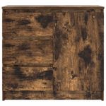 Casa si Gradina - Mobilier - Comode si corpuri - Comode - Bufeta cu sertar stejar afumat 71x35x65 cm lemn de stratificat - Infinity.ro