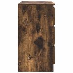 Casa si Gradina - Mobilier - Comode si corpuri - Comode - Bufeta cu sertar stejar afumat 71x35x65 cm lemn de stratificat - Infinity.ro