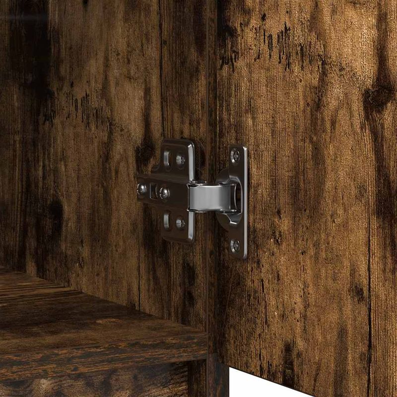 Casa si Gradina - Mobilier - Comode si corpuri - Comode - Bufeta cu sertar stejar afumat 71x35x65 cm lemn de stratificat - Infinity.ro