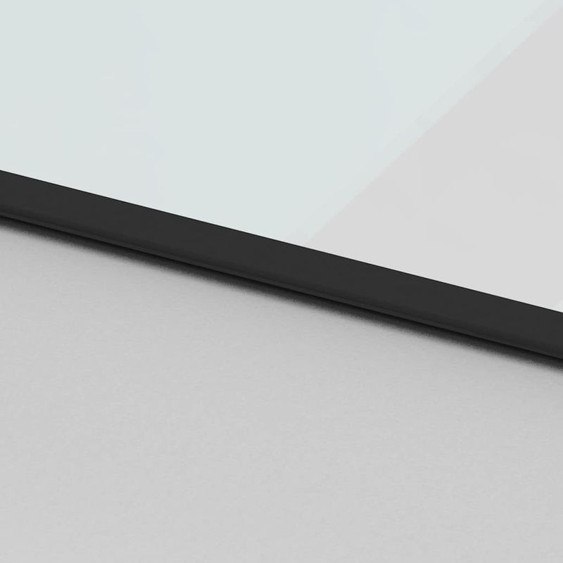 Casa si Gradina - Constructii - Usi interior, exterior si garaj - Usi interior - Usa glisanta cu set feronerie neagra 76x205cm sticla securizata - Infinity.ro