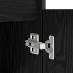 Casa si Gradina - Mobilier - Mese si birouri - Birouri - Birou Stejar negru 86x49x76 cm Lemn prelucrat - Infinity.ro