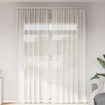 Casa si Gradina - Textile si covoare - Perdele si draperii - Perdele - Perdele Voile cu Bucle 2 buc Alb 140x260 cm - Infinity.ro