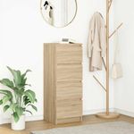 Casa si Gradina - Mobilier - Comode si corpuri - Comode - Bufeta Stejar Sonoma 37,5x35x99 cm Lemn prelucrat - Infinity.ro