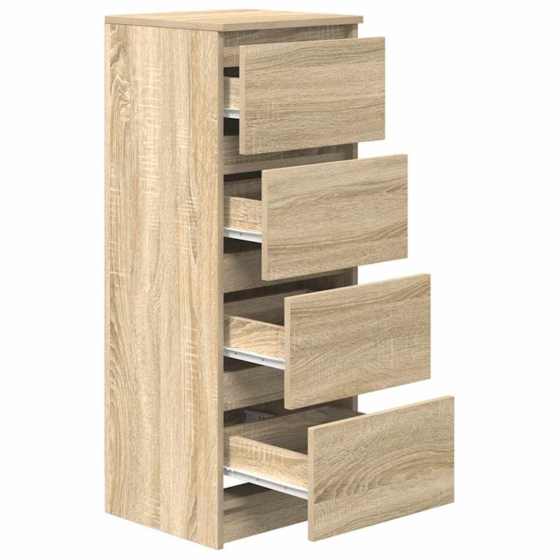Casa si Gradina - Mobilier - Comode si corpuri - Comode - Bufeta Stejar Sonoma 37,5x35x99 cm Lemn prelucrat - Infinity.ro