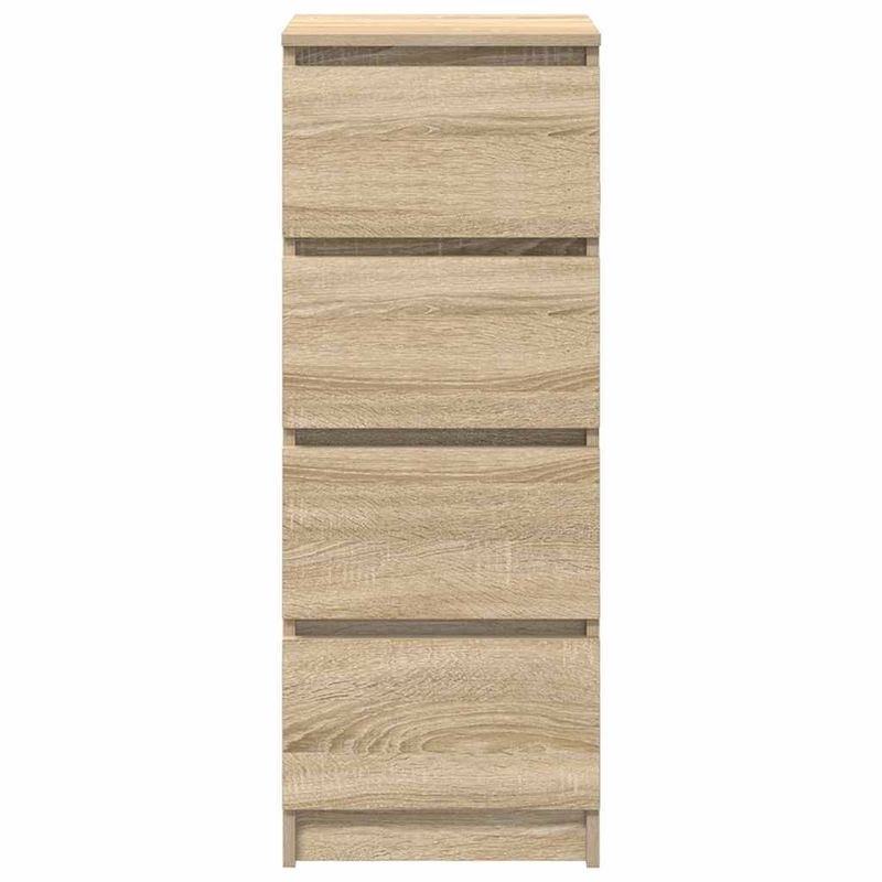 Casa si Gradina - Mobilier - Comode si corpuri - Comode - Bufeta Stejar Sonoma 37,5x35x99 cm Lemn prelucrat - Infinity.ro