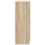 Casa si Gradina - Mobilier - Comode si corpuri - Comode - Bufeta Stejar Sonoma 37,5x35x99 cm Lemn prelucrat - Infinity.ro