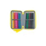 Carti si Birotica - Rechizite - Penare - Penar Pokemon, Echipat, 3 compartimente, 39 piese 21 x 16 x 7 cm Multicolor 20 x 16 x 7 cm - Infinity.ro