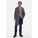 Fashion, accesorii si bijuterii - Barbati - Imbracaminte - Paltoane si trenciuri barbati - Palton de lana Calvin Klein K10K111745, M INTL, Gri - Infinity.ro