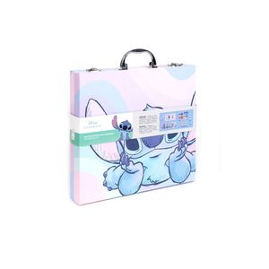 Set Complet pentru Desenat Disney Stitch, 42 de Elemente, Multicolor 30 x 27 x 4 cm