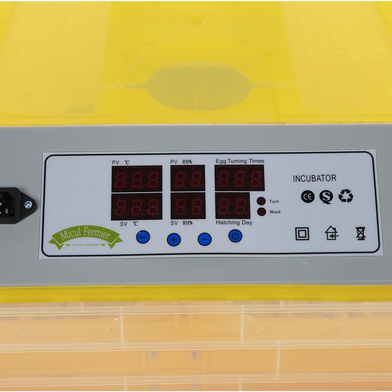 Casa si Gradina - Gradinarit si plante - Produse zootehnice - Incubatoare oua - Incubator automat, 48 oua gaina, 132 oua prepelita - Infinity.ro