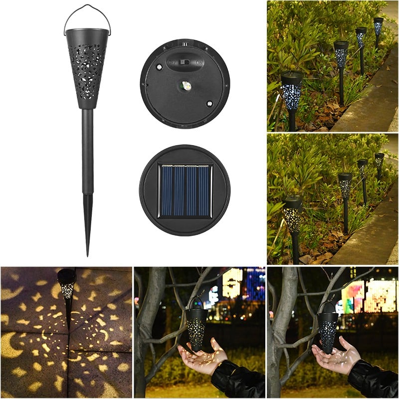 Casa si Gradina - Corpuri si surse de iluminat - Iluminat exterior - Lampi solare - Decoratiune Solara pentru Gradina, Flippy, Tip Torta, Multicolor - Infinity.ro