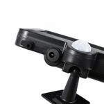 Casa si Gradina - Corpuri si surse de iluminat - Iluminat exterior - Lampi solare - Lampa solara Flippy cu senzor de miscare, 108 COB LED, 2 grile, 2400lm, ip65, negru - Infinity.ro