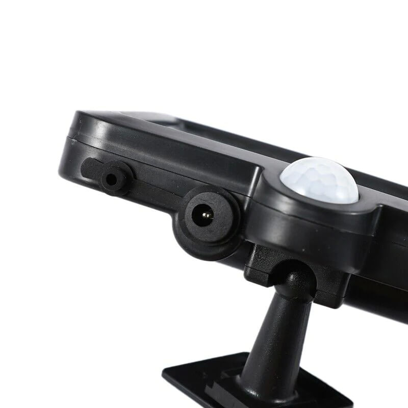 Casa si Gradina - Corpuri si surse de iluminat - Iluminat exterior - Lampi solare - Lampa solara Flippy cu senzor de miscare, 108 COB LED, 2 grile, 2400lm, ip65, negru - Infinity.ro