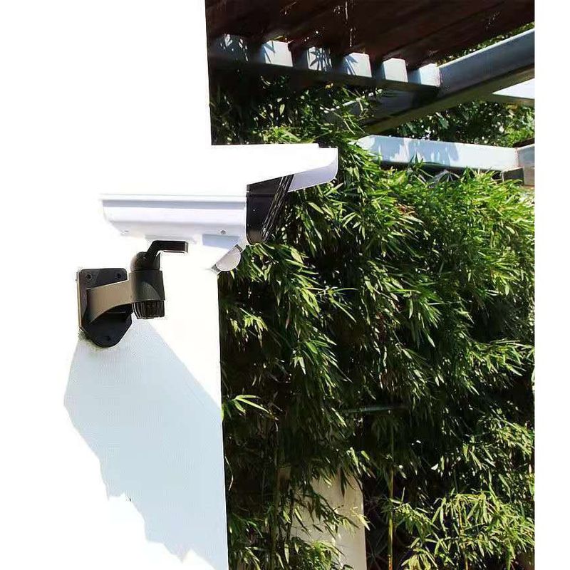 Casa si Gradina - Corpuri si surse de iluminat - Iluminat exterior - Lampi solare - Camera de supraveghere falsa, incarcare solara, 77 LED-uri, senzor de miscare, Flippy - Infinity.ro