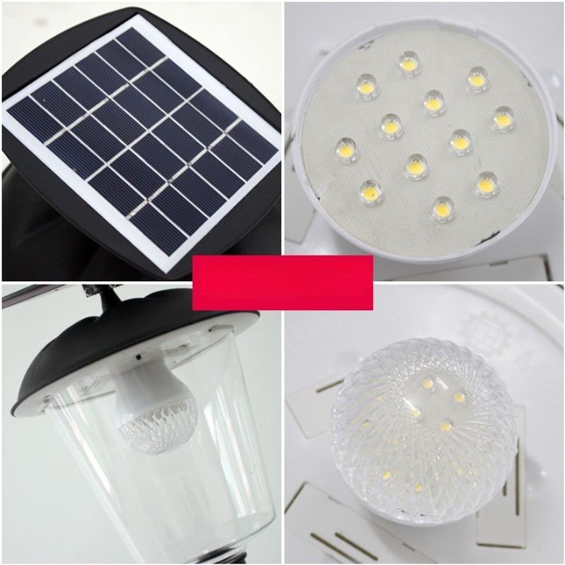 Casa si Gradina - Corpuri si surse de iluminat - Iluminat exterior - Lampi solare - Lampa solara de tip stalp pentru gradina, Flippy, Alb Cald - Infinity.ro