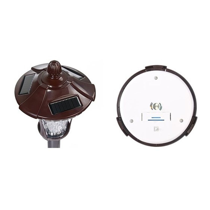 Casa si Gradina - Corpuri si surse de iluminat - Iluminat exterior - Lampi solare - Lampa solara cu prindere de perete, Flippy, Alb cald - Infinity.ro