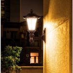 Casa si Gradina - Corpuri si surse de iluminat - Iluminat exterior - Lampi solare - Lampa solara cu prindere de perete, Flippy, Alb cald - Infinity.ro