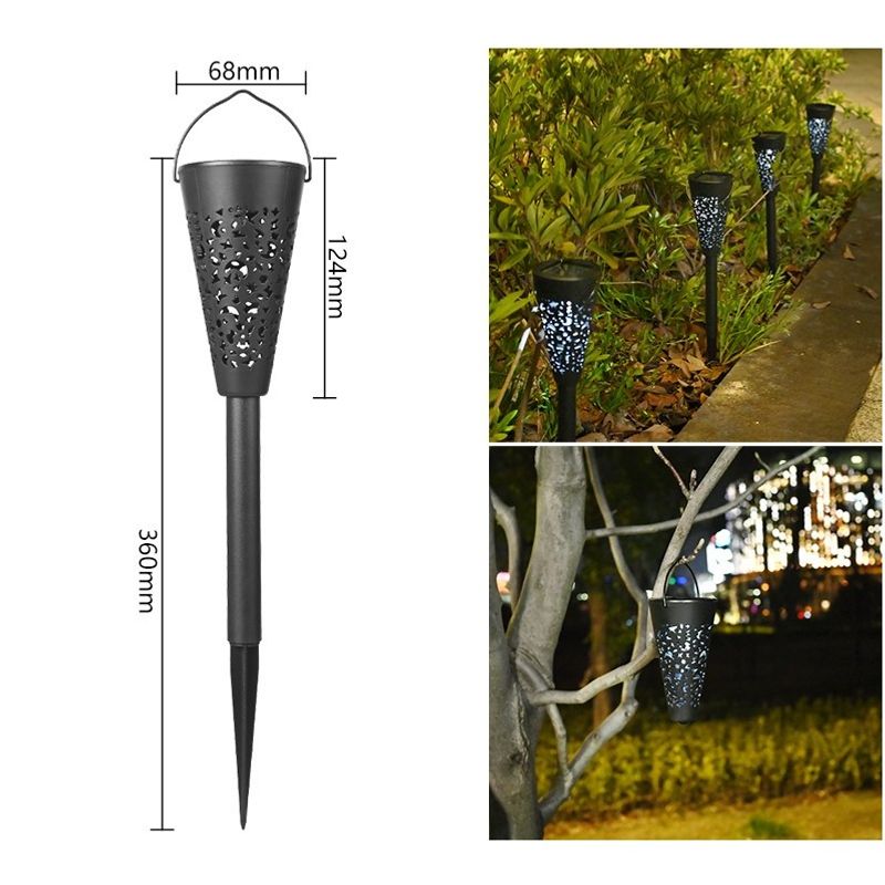Casa si Gradina - Corpuri si surse de iluminat - Iluminat exterior - Lampi solare - Decoratiune Solara pentru Gradina, Flippy, Tip Torta, Alb Rece - Infinity.ro