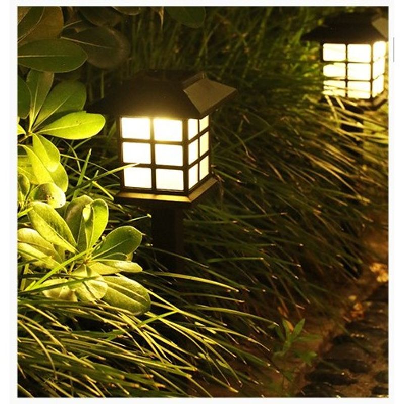 Casa si Gradina - Corpuri si surse de iluminat - Iluminat exterior - Lampi solare - Lampa solara Led pentru gradina, Tip felinar, Flippy, Alb cald - Infinity.ro