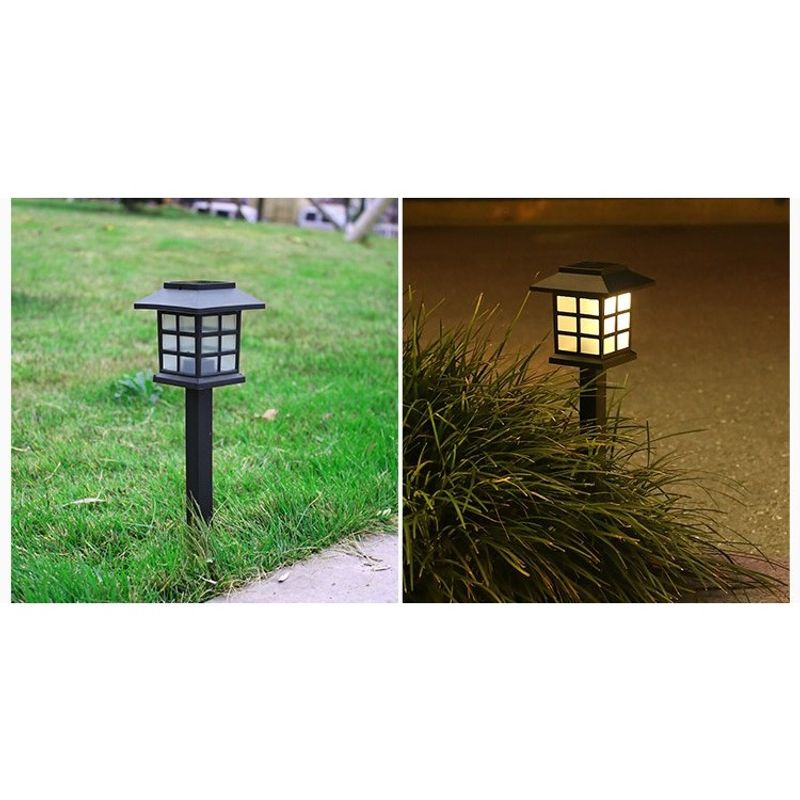 Casa si Gradina - Corpuri si surse de iluminat - Iluminat exterior - Lampi solare - Lampa solara Led pentru gradina, Tip felinar, Flippy, Alb cald - Infinity.ro