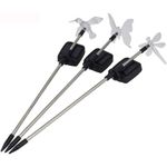 Casa si Gradina - Corpuri si surse de iluminat - Iluminat exterior - Lampi solare - Set 3 Lampi Solare LED tip pasare-fluture-libelula, Inaltime 43 cm, Flippy, Multicolor - Infinity.ro