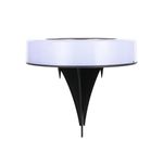 Casa si Gradina - Corpuri si surse de iluminat - Iluminat exterior - Lampi solare - Lampa solara LED, sub forma de cerc, pentru gazon sau gradina, Rezistenta la apa, Flippy, Alb rece - Infinity.ro