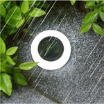 Casa si Gradina - Corpuri si surse de iluminat - Iluminat exterior - Lampi solare - Lampa solara LED, sub forma de cerc, pentru gazon sau gradina, Rezistenta la apa, Flippy, Alb rece - Infinity.ro