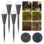 Casa si Gradina - Corpuri si surse de iluminat - Iluminat exterior - Lampi solare - Decoratiune solara pentru gradina, Flippy, tip torta alb cald - Infinity.ro