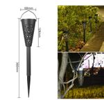 Casa si Gradina - Corpuri si surse de iluminat - Iluminat exterior - Lampi solare - Decoratiune solara pentru gradina, Flippy, tip torta alb cald - Infinity.ro