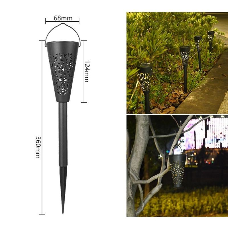 Casa si Gradina - Corpuri si surse de iluminat - Iluminat exterior - Lampi solare - Decoratiune solara pentru gradina, Flippy, tip torta alb cald - Infinity.ro