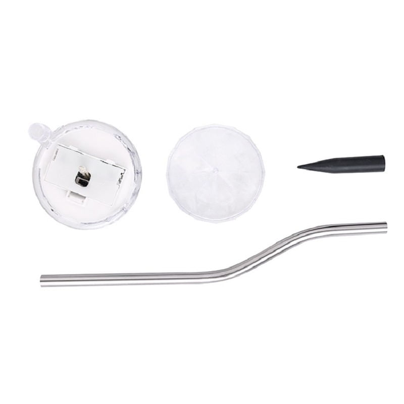 Casa si Gradina - Corpuri si surse de iluminat - Iluminat exterior - Lampi solare - Lampa solara LED tip Diamant pentru gradina Flippy, inaltime 30 cm, 2V, ABS, 600mAh, alb rece - Infinity.ro