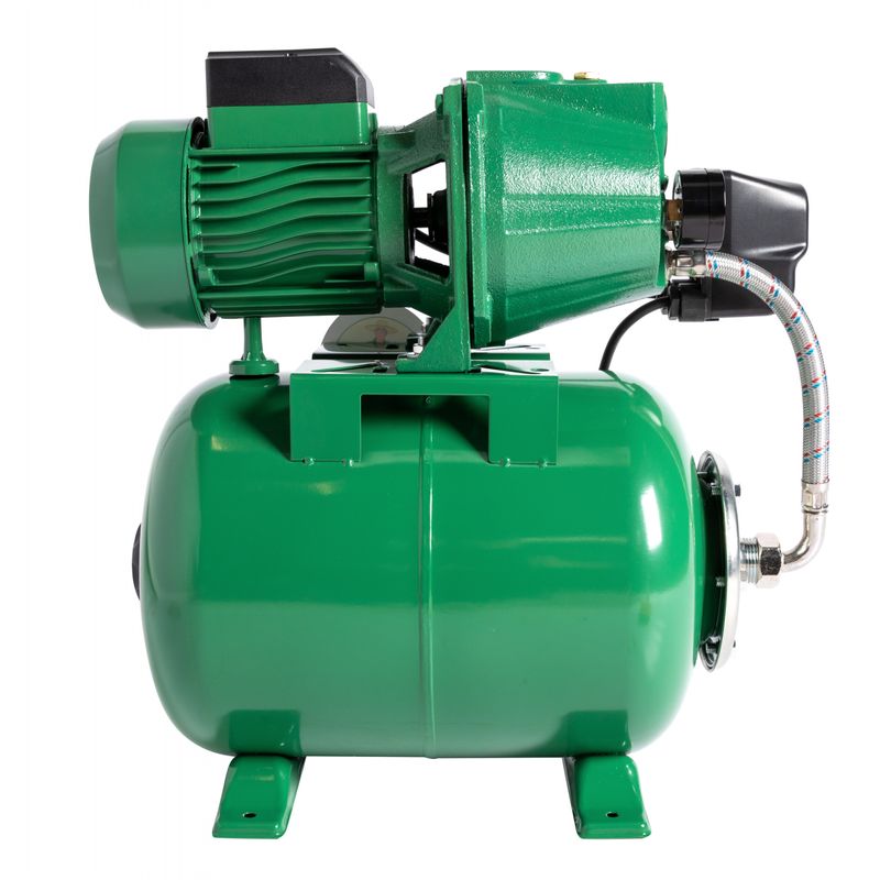 Casa si Gradina - Gradinarit si plante - Instalatii si accesorii pentru irigatii - Pompe apa - Hidrofor 24 L cu pompa autoamorsanta din fonta Micul Fermier 1500 W, 3.2 mc/h, 53 m refulare - Infinity.ro