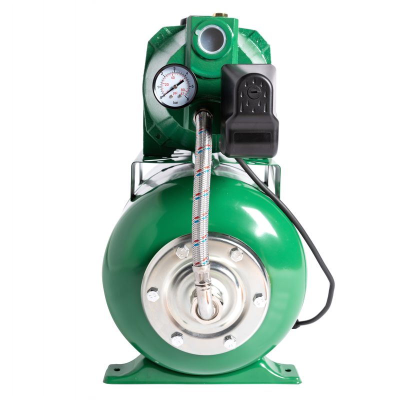 Casa si Gradina - Gradinarit si plante - Instalatii si accesorii pentru irigatii - Pompe apa - Hidrofor 24 L cu pompa autoamorsanta din fonta Micul Fermier 1500 W, 3.2 mc/h, 53 m refulare - Infinity.ro