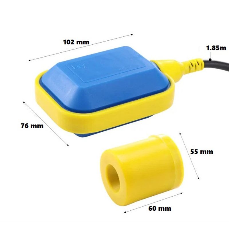 Casa si Gradina - Gradinarit si plante - Instalatii si accesorii pentru irigatii - Pompe apa - Plutitor pentru pompa 16A/250V, Elefant - Infinity.ro