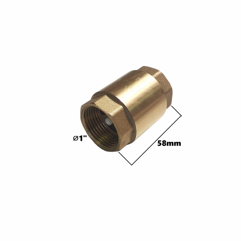 Casa si Gradina - Gradinarit si plante - Instalatii si accesorii pentru irigatii - Pompe apa - Supapa de sens din bronz 1" 180g, Elefant - Infinity.ro