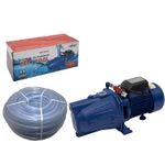 Casa si Gradina - Gradinarit si plante - Instalatii si accesorii pentru irigatii - Pompe apa - Pompa de suprafata pentru apa curata JET 100L, 1500W, 2850 rpm, 60 l/min + Furtun cu insertie 1" 50m - Infinity.ro