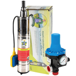 Casa si Gradina - Gradinarit si plante - Instalatii si accesorii pentru irigatii - Pompe apa - Pompa de apa submersibila Micul Fermier 1.1kw 3.6mc/h, plutitor + Prescontrol automat EPC-3 - Infinity.ro