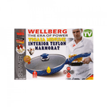 Casa si Gradina - Bucatarie si vesela - Vase pentru gatit - Tigai si seturi - Tigaie universala Wellberg, cu interior antiaderent, diametru 28 cm, WB-2266-28R - Infinity.ro