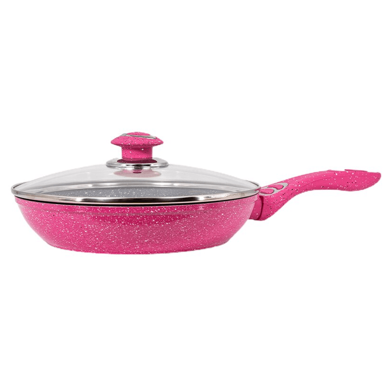 Casa si Gradina - Bucatarie si vesela - Vase pentru gatit - Tigai si seturi - Tigaie universala Wellberg, cu interior antiaderent, diametru 28 cm, WB-2266-28R - Infinity.ro