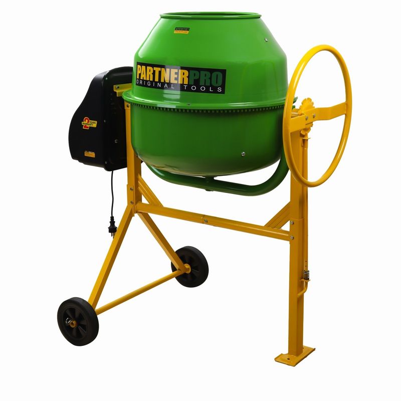 Casa si Gradina - Constructii - Utilaje constructii - Betoniere si roabe - Betoniera 210L 1100W PartnerPro BPO-210L - Infinity.ro