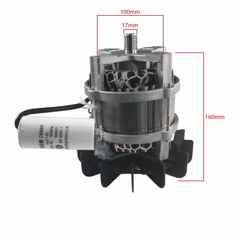Casa si Gradina/Constructii/Utilaje constructii/Betoniere si roabe - Motor pentru betoniera 650W, 2700 rot/min, Bobinaj cupru, Elefant - Infinity.ro