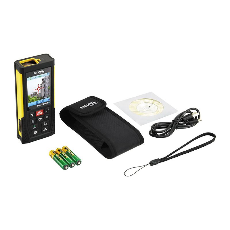Casa si Gradina - Constructii - Scule electrice si accesorii - Aparate de masura - Telemetru cu laser rosu 120 m HDM-120BC cu USB/Bluetooth si camera - Infinity.ro