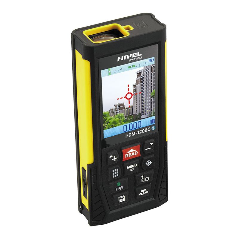 Casa si Gradina - Constructii - Scule electrice si accesorii - Aparate de masura - Telemetru cu laser rosu 120 m HDM-120BC cu USB/Bluetooth si camera - Infinity.ro