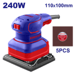 Casa si Gradina - Constructii - Scule electrice si accesorii - Slefuitoare - Slefuitor electric cu vibratie, 240W, baza 110x100mm - EFSR24101, EMTOP - Infinity.ro