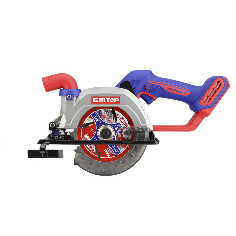 Casa si Gradina - Constructii - Scule electrice si accesorii - Fierastraie electrice - Fierastrau circular cu 1 acumulator 4.0AH, 140mm - ELCS14021, EMTOP - Infinity.ro