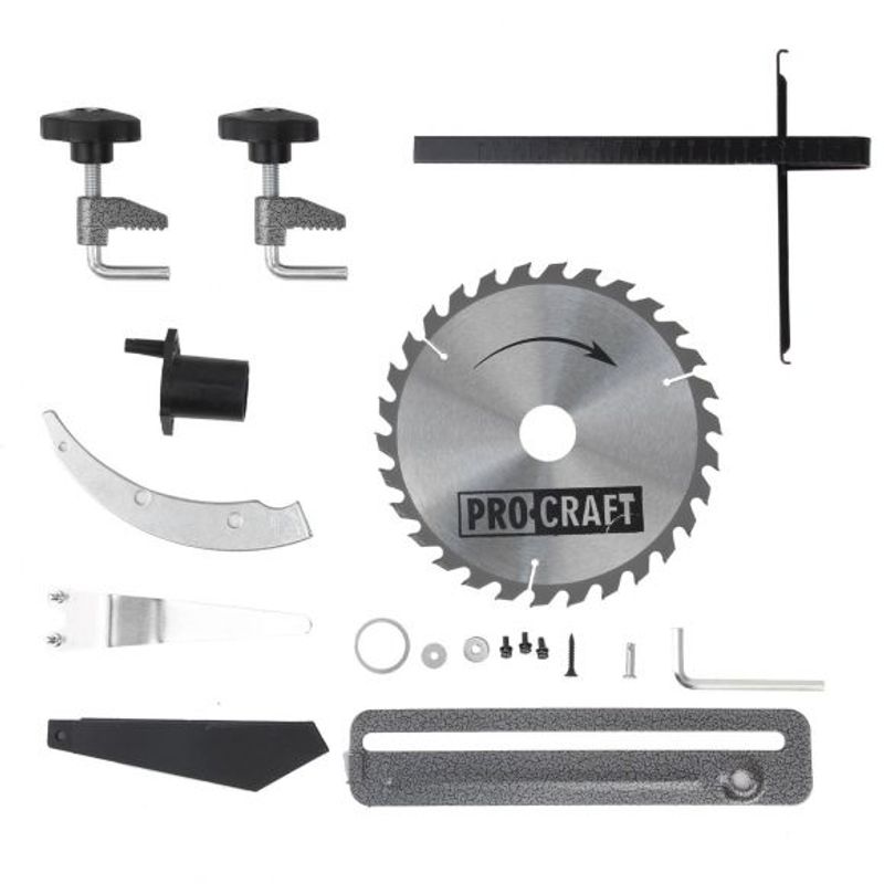 Casa si Gradina - Constructii - Scule electrice si accesorii - Fierastraie electrice - Fierastrau circular de mana PROCRAFT KR2500, 5500rpm, 2500W - Infinity.ro